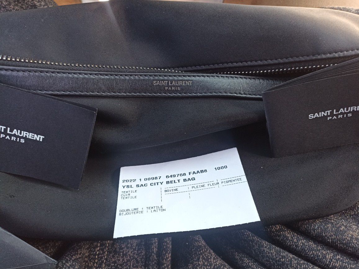 YSL Saint Laurent City Crossbody Belt Bag for Sale in Anaheim, CA - OfferUp