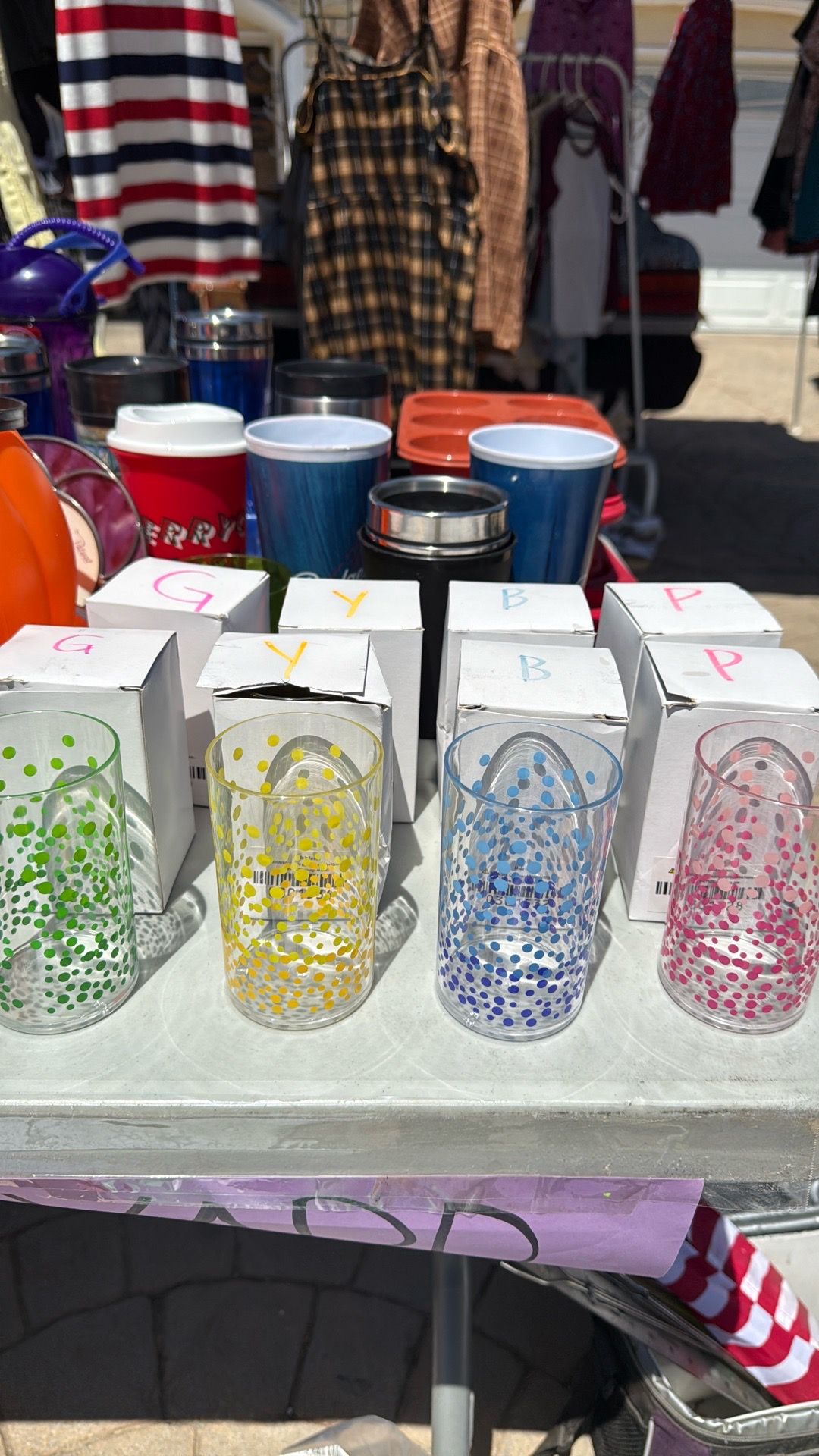 Decorative cups