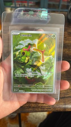 Caterpie Illustration Rare 172/165 – Pokémon 151 IR