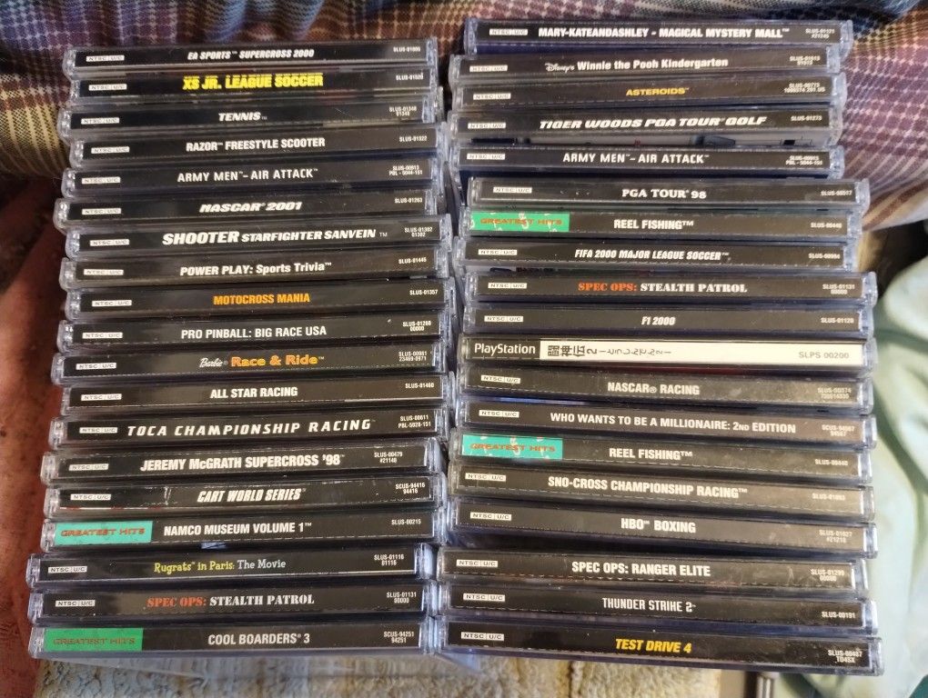 SONY PLAYSTATION 1 / PS1 GAMES $5 EACH