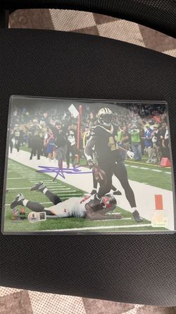 Alvin Kamara signed 8x10