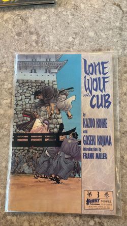 lone Wolf and Cub #3  FIRST PUBLISHING Comics 1987