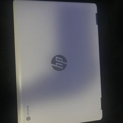 HP White Laptop 