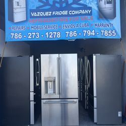 Nevera, Refrigerator GE Café, 36x28x69, Warranty 3 Months, Delivery Available 