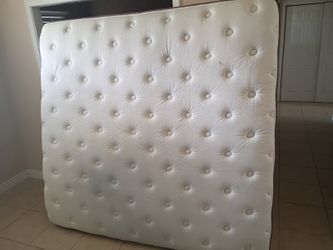 Mattress with bed frame