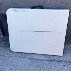 Folding Plastic Table – Used