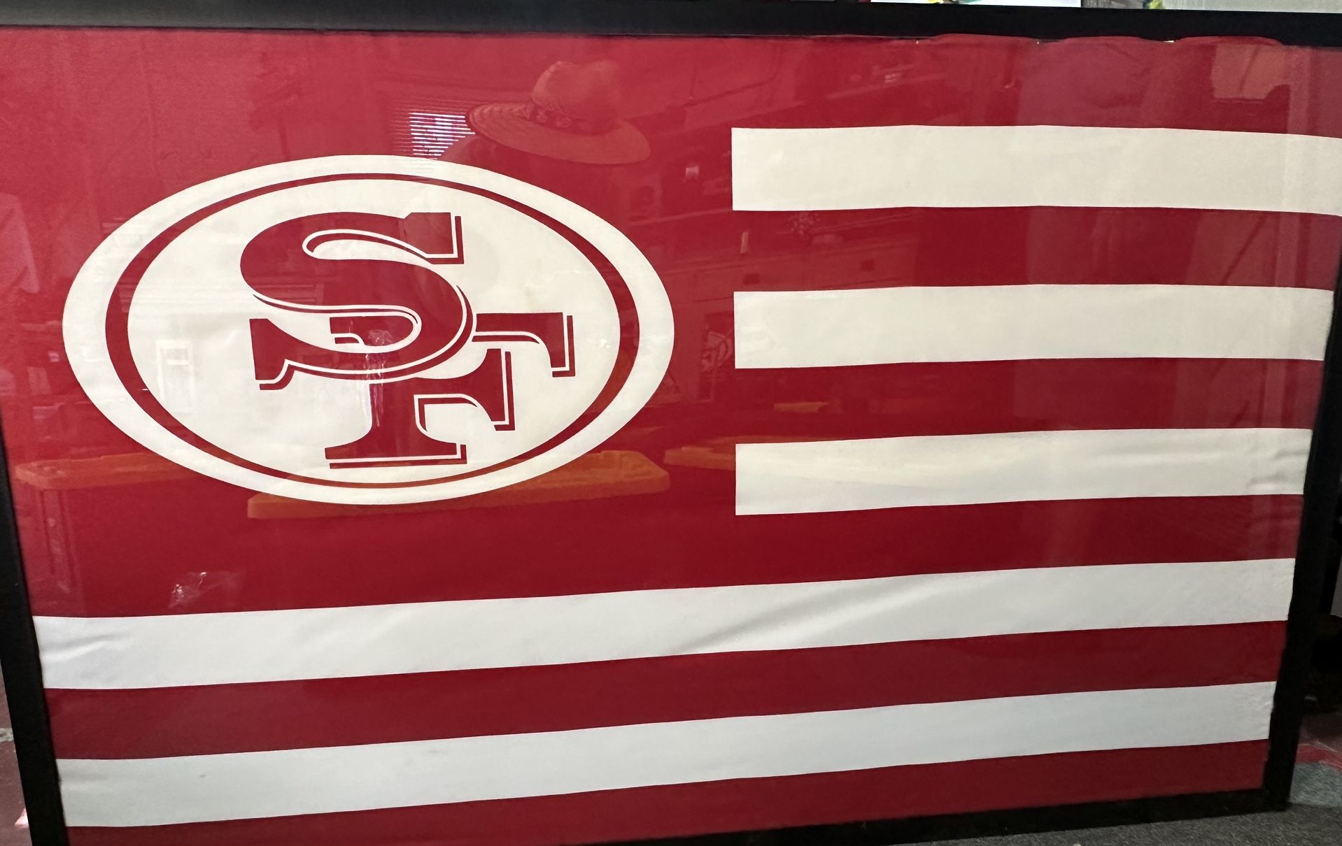 SF 49ers Season Ticket Member Faithful Flag