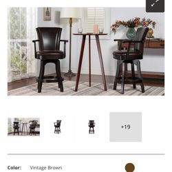 3 Beautiful Bar Stools Paid 300 Plus Each 