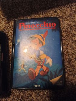 Walt Disney's Pinocchio Beta Tape