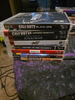 Ps3 Video Games (8) Lot
