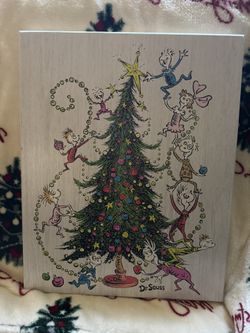 Dr. Seuss canvas 