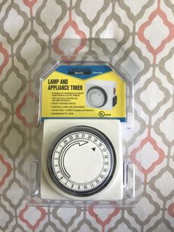 Lamp and Appliance Timer