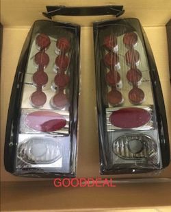 #NB6 BRAND NEW 97-03 Ford F150 F-150 Taillight Smoked LED Tail Light Pair 