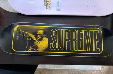 Supreme X Miles Davis Skateboard Deck