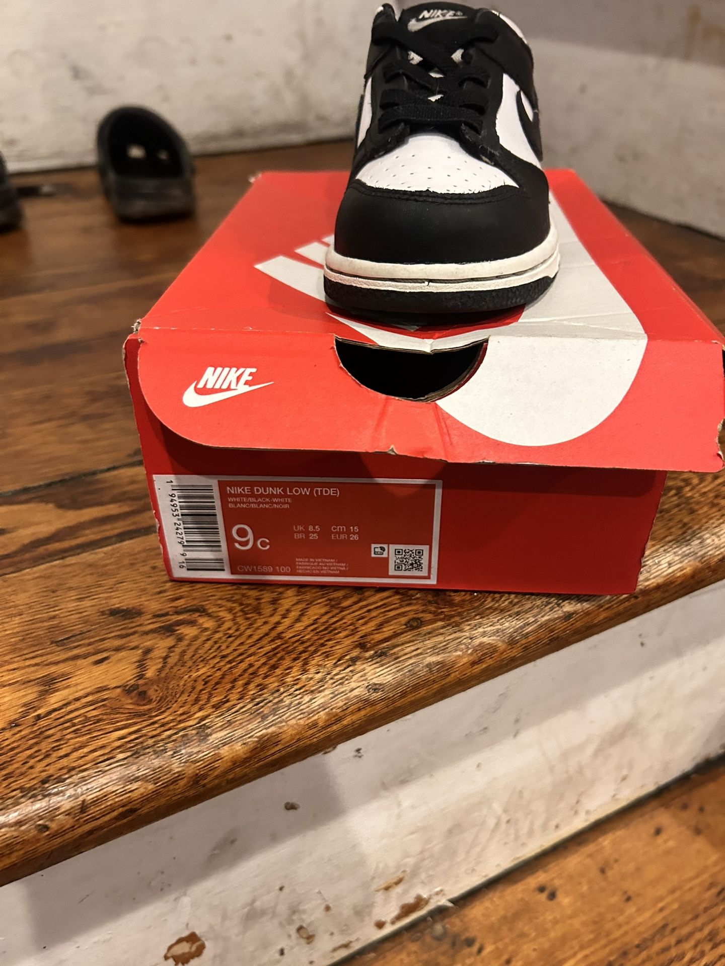 Nike Panda Size 9c
