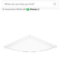 New...5 Piece Acrylic Corner Shelfs From The Container Store 