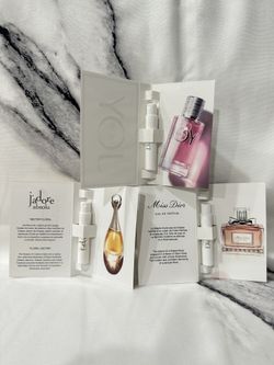 3pc Dior perfume samples set