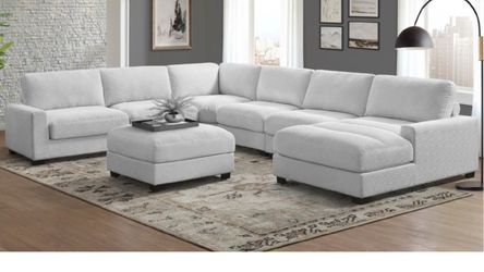 Large Arizona Stone 7 Piece Sectional