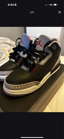 Jordan 3 Black Cement