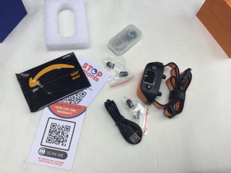 STOPWOOFER / STOP WOOFER Dog Training (Bark) Collar - No Pain/No Shock.