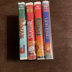 Disney VHS tapes