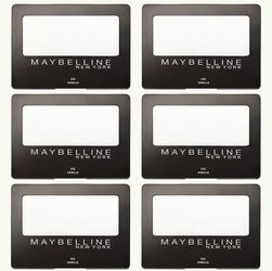 6 Pieces Of Maybelline New York Expert Wear Eyeshadow, Vanilla, 0.08 oz.
