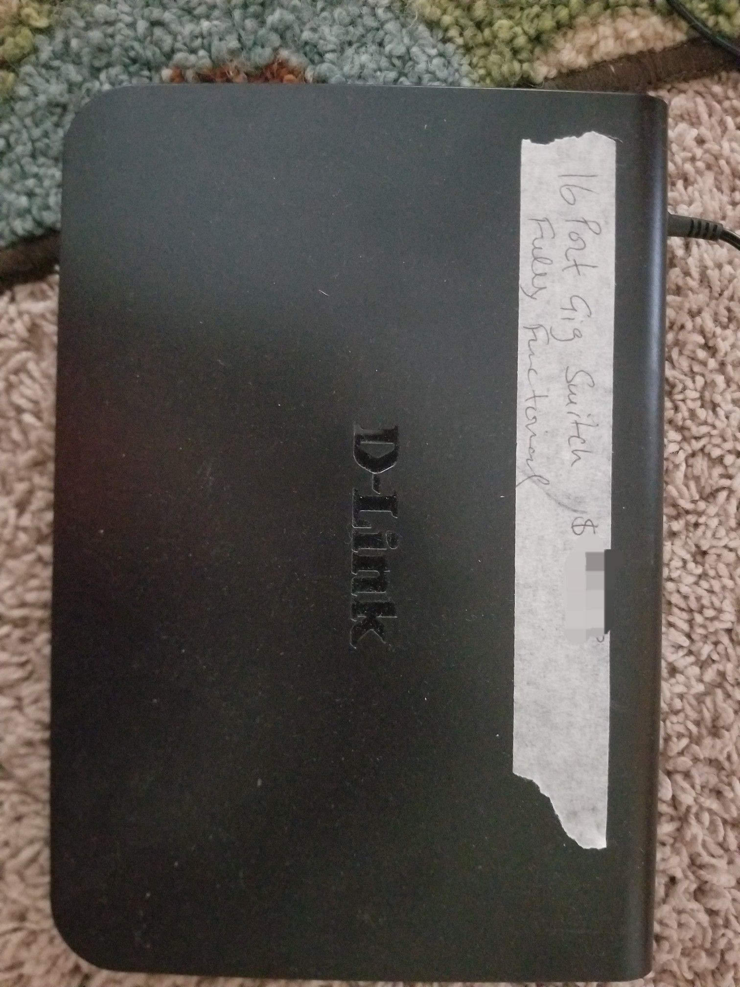 16 port Gig switch