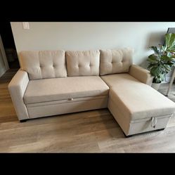 Tan/Beige couch 