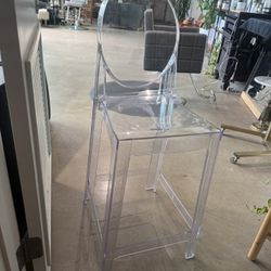 Acrylic Style Bar Chair