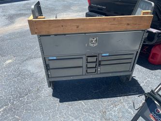 2 VAN TOOL BOX STORAGE