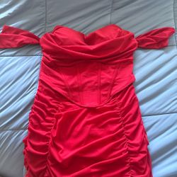 Red dress