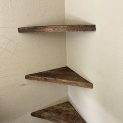 RECLAIMED WOOD SHELVES (and Hardware) 