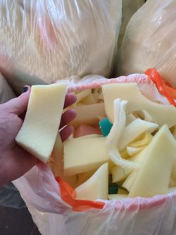 Foam for bean bag chairs
