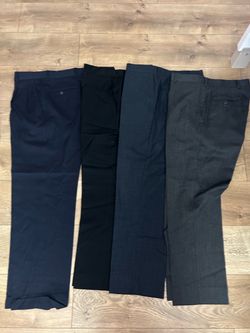 Lot of 4 Men's Dress Pants Kirkland 34x30