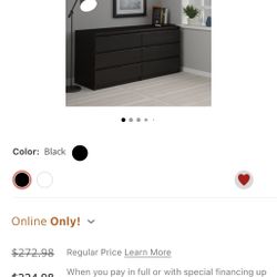 Ashley 6 Drawer Dresser