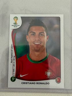 Christiano Ronaldo Sticker 2014 World Cup