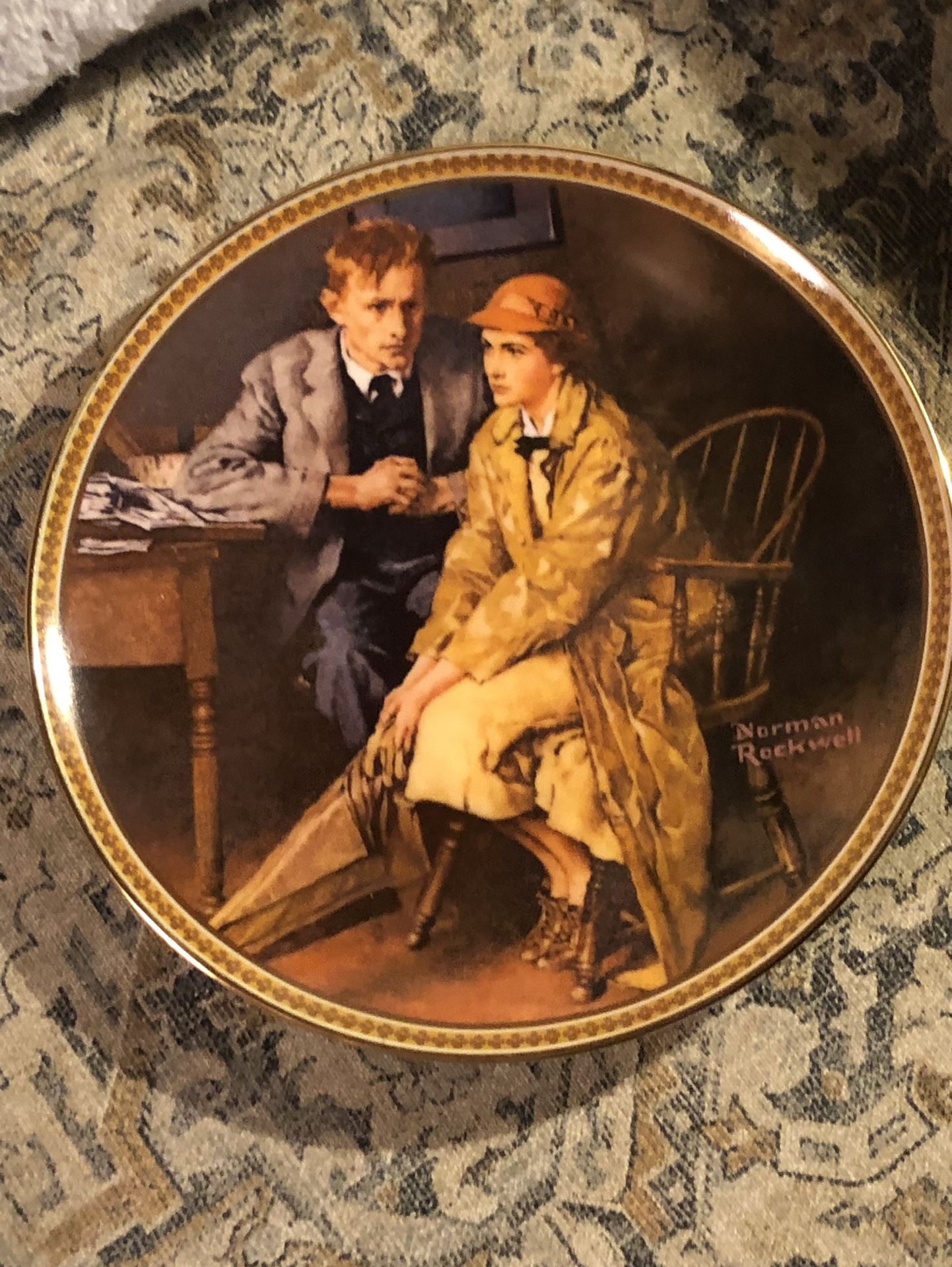 Rockwell Plates Rediscovered Women 