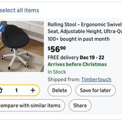 Rolling Stool 