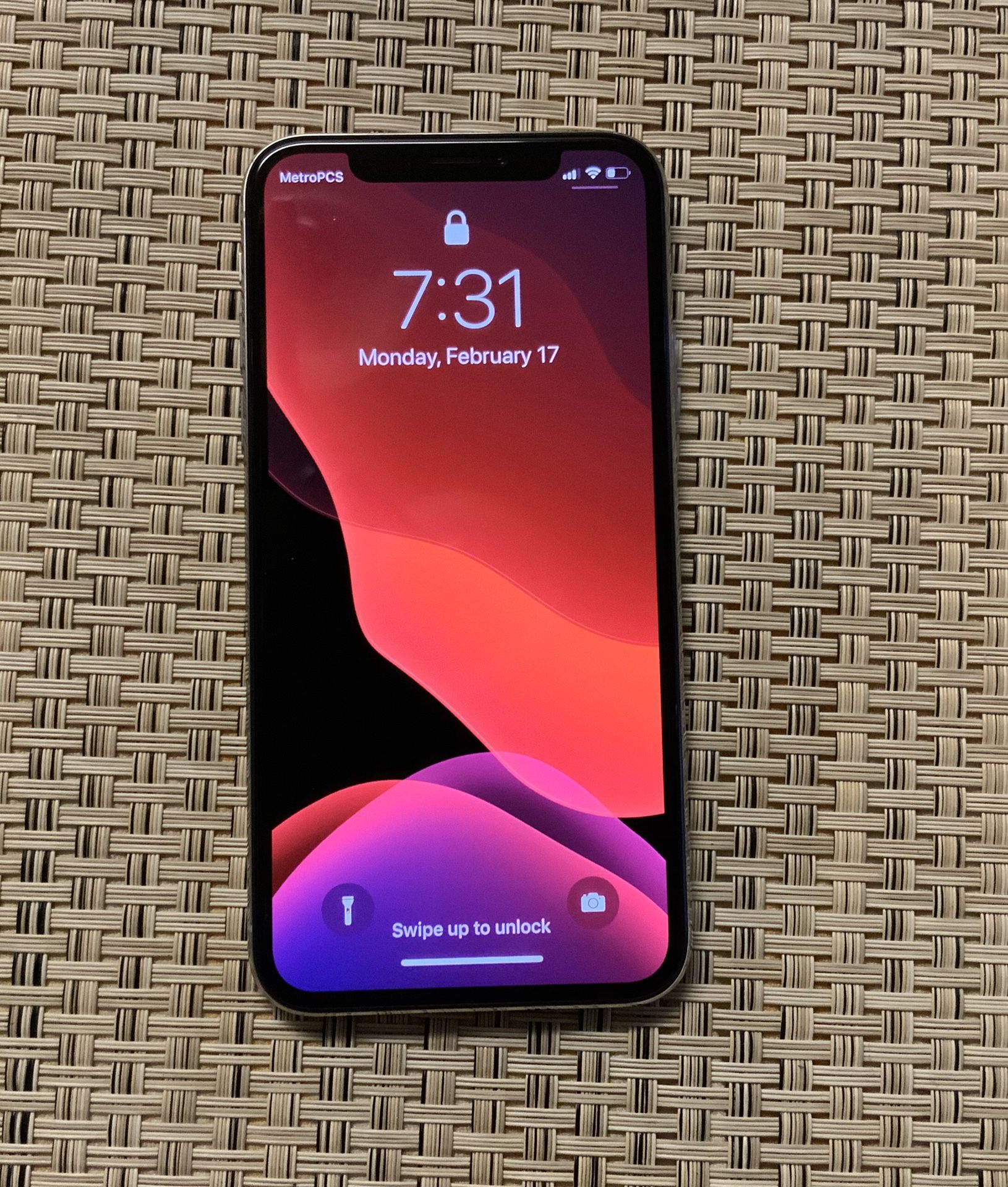 iPhone X unlocked with Apple care