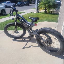 Aostirmotor E-bike, Black, 26" Inch Wheels