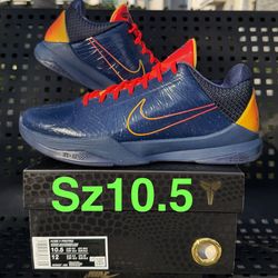 Nike Kobe 5 V Protro Caitlin Clark Sz 10.5 New Grinch Travis Union