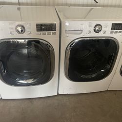 Lg Set Washer And Dryer / 🔌Comes with 2 month warranty 📆LOCATED AT:📍📍 5200 E 10TH AVENUE TAMPA FL 33619PHONE 📲 813~473~0570