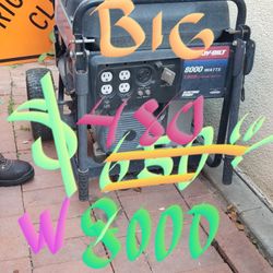 TROY BILT  8000 WATS