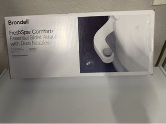 New Brondell FreshSpa Comfort+ Dual Nozzle Bidet Attachment