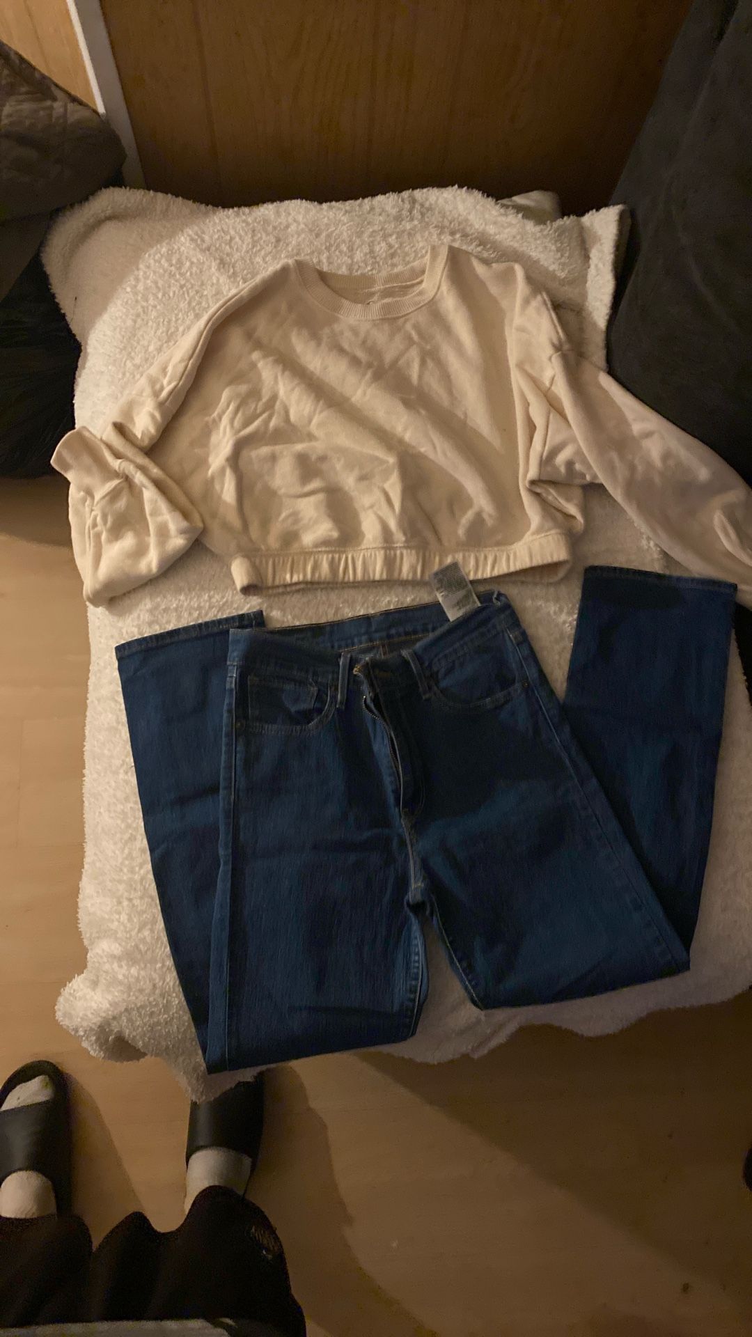 Levi Dark Blue Pants With Shirt Included