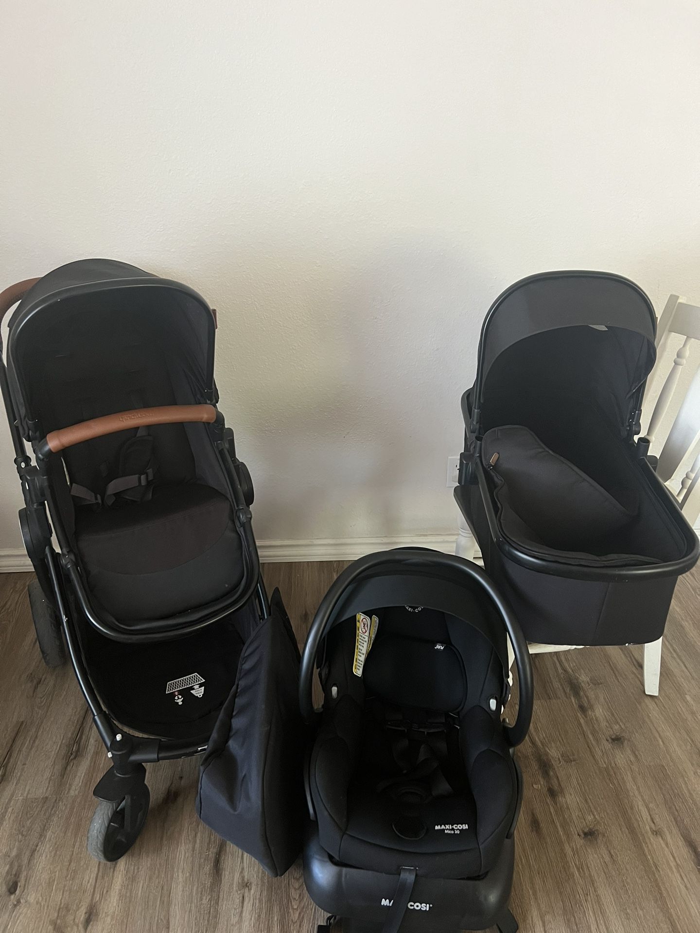 Mom push Stroller Set With Maxi Cosà Car seat