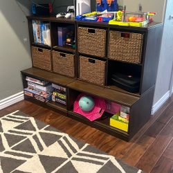 Pottery Barn Storage Shelves