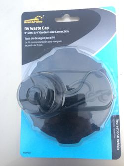 Rv waste cap with 3/4 Garden hose connection