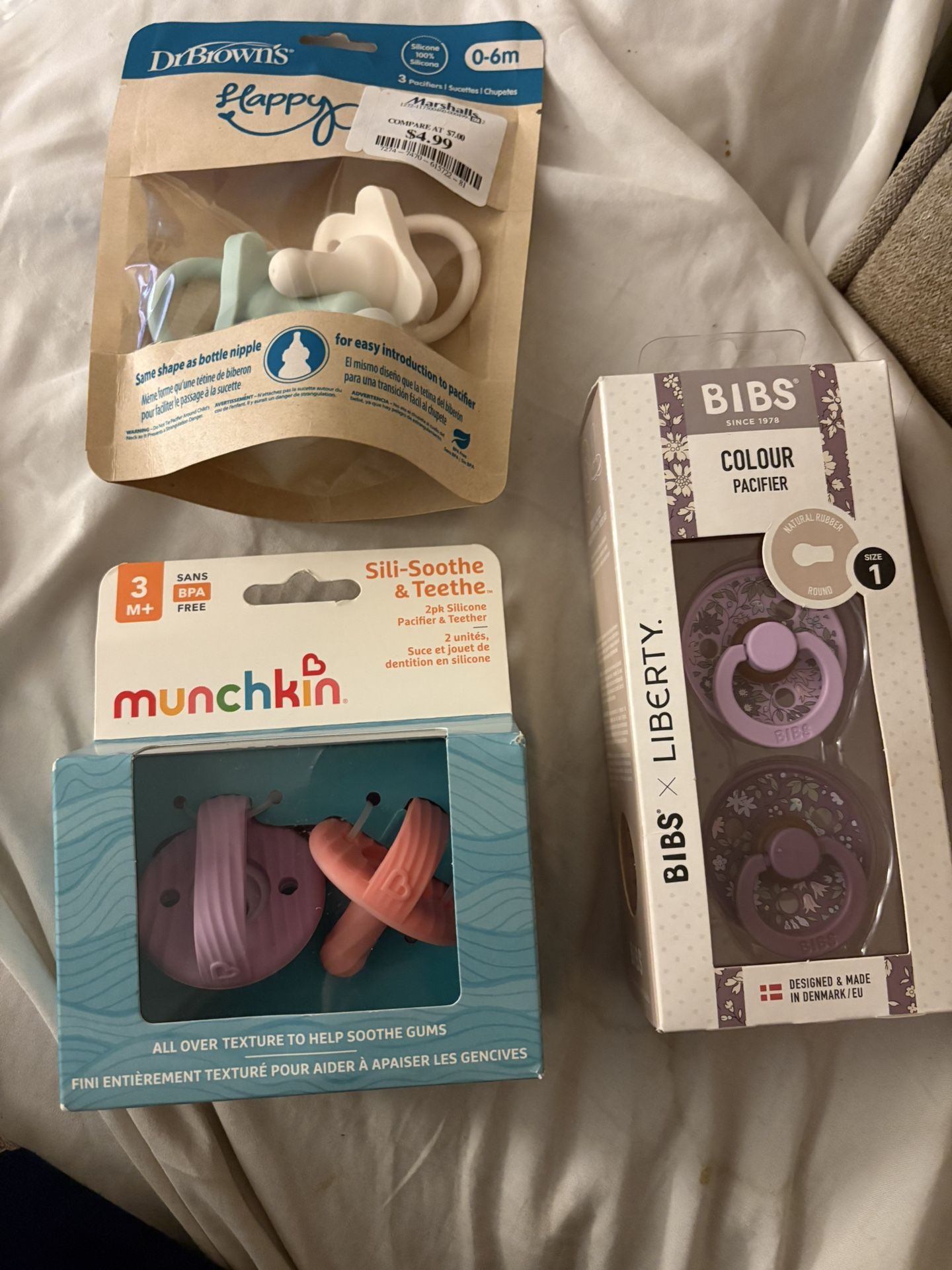 Pacifiers Unopened 