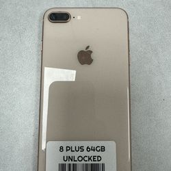 iPhone 8 Plus 64GB UNLOCKED